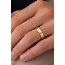 Load image into Gallery viewer, 18K Yellow Gold Medium Flat Court Wedding Ring - Rings
