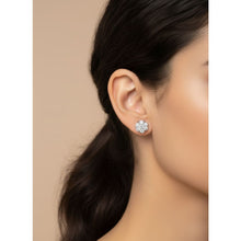 Load image into Gallery viewer, Cluster Diamond Stud Earrings - Earrings

