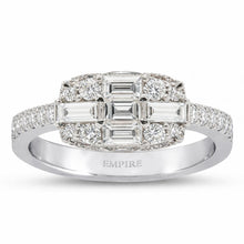 Load image into Gallery viewer, Diamond Baguette Ring - Rings
