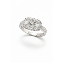 Load image into Gallery viewer, Diamond Baguette Ring - Rings

