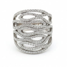 Load image into Gallery viewer, Diamond Cluster Ring - Ring

