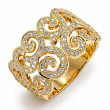 Load image into Gallery viewer, Diamond Cluster Ring - Rings
