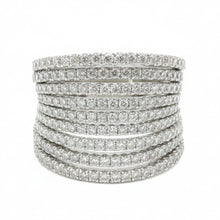 Load image into Gallery viewer, Diamond Cluster Ring - Rings
