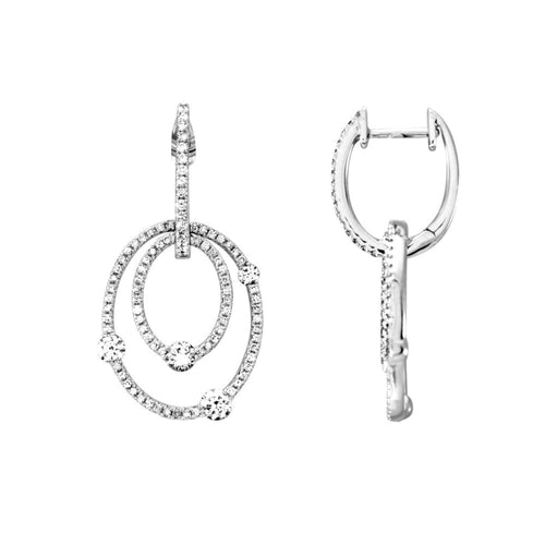 Diamond Dangling Earring - Earring