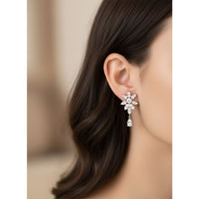 Load image into Gallery viewer, Diamond Drop Earring - Earring
