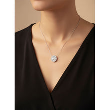 Load image into Gallery viewer, Diamond Emerald Necklace - Necklaces
