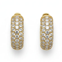 Load image into Gallery viewer, Diamond Pave Earrings - Earrings

