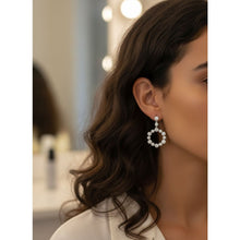 Load image into Gallery viewer, Diamond Pave Earrings - Earrings
