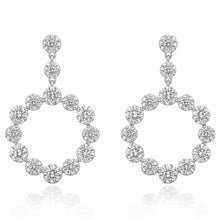 Load image into Gallery viewer, Diamond Pave Earrings - Earrings
