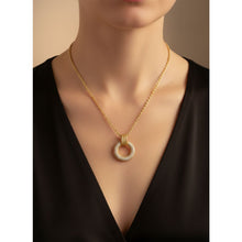Load image into Gallery viewer, Diamond Pave Pendant - Necklaces
