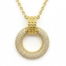 Load image into Gallery viewer, Diamond Pave Pendant - Necklaces
