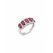 Load image into Gallery viewer, Diamond Ruby Ring - Rings
