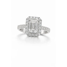 Load image into Gallery viewer, Emerald Cut Diamond Engagement Ring - Engagement Rings
