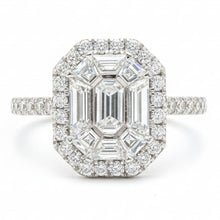 Load image into Gallery viewer, Invisible Set Diamond Ring - Rings
