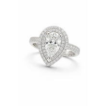 Load image into Gallery viewer, Pear Cut Diamond Engagement Ring - Engagement Rings
