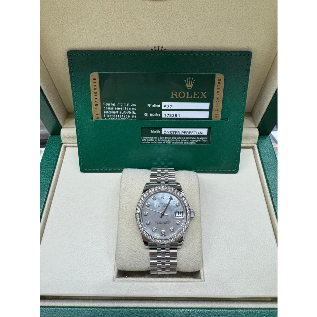 Pre-Owned Rolex Datejust Diamond Watch