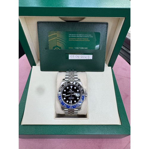 Pre-Owned Rolex Gmt-Master II Batgirl Watch - Watches
