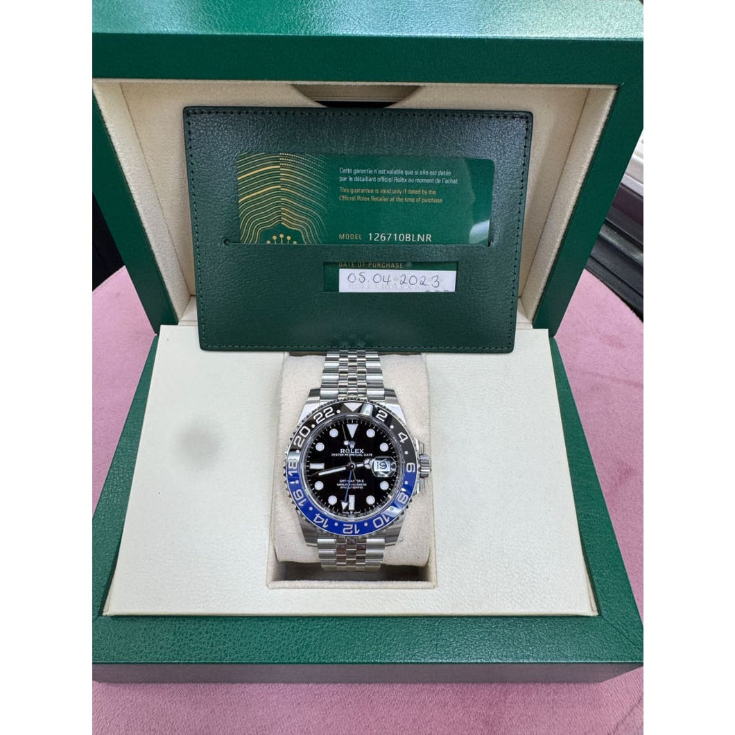 Pre-Owned Rolex Gmt-Master II Batgirl Watch - Watches