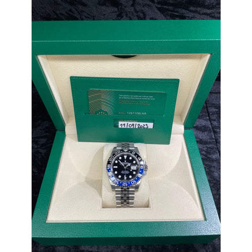 Pre-Owned Rolex Gmt-Master II Batgirl Watch - Watches