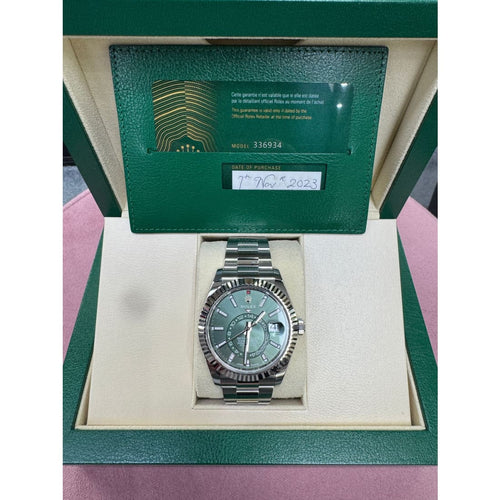 Pre-Owned Rolex Sky-Dweller Watch - Jewelry