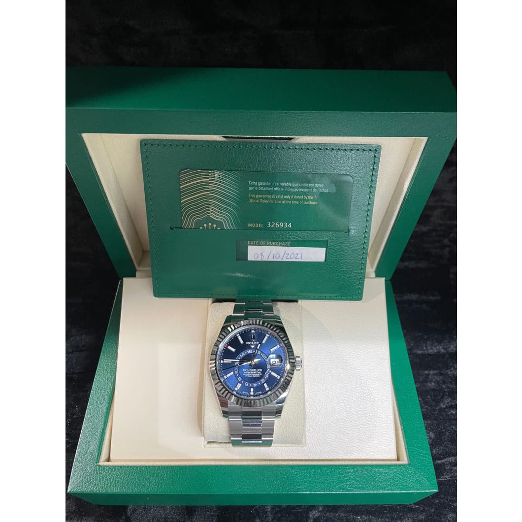 Pre-Owned Rolex Sky-Dweller Watch - Watches