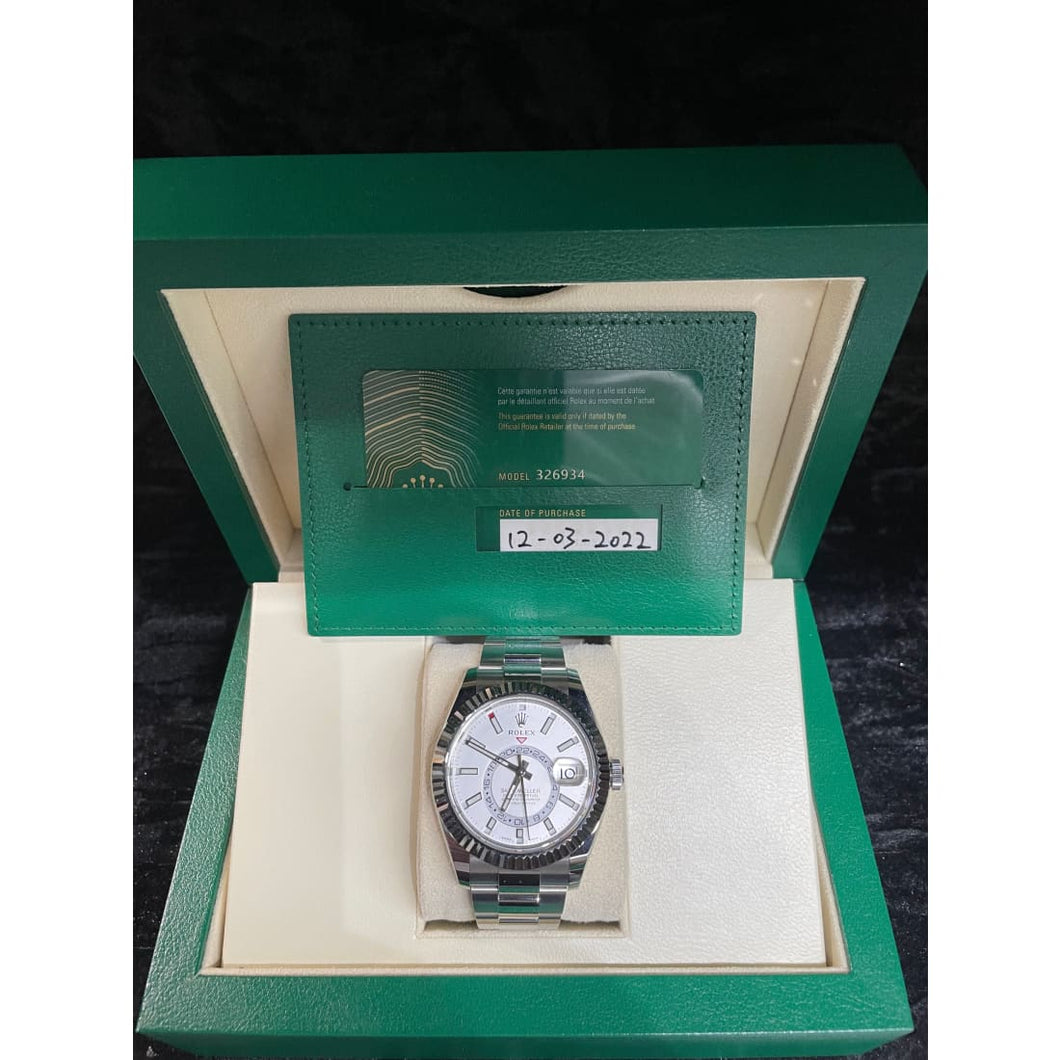 Pre-Owned Rolex Sky-Dweller Watch - Watches