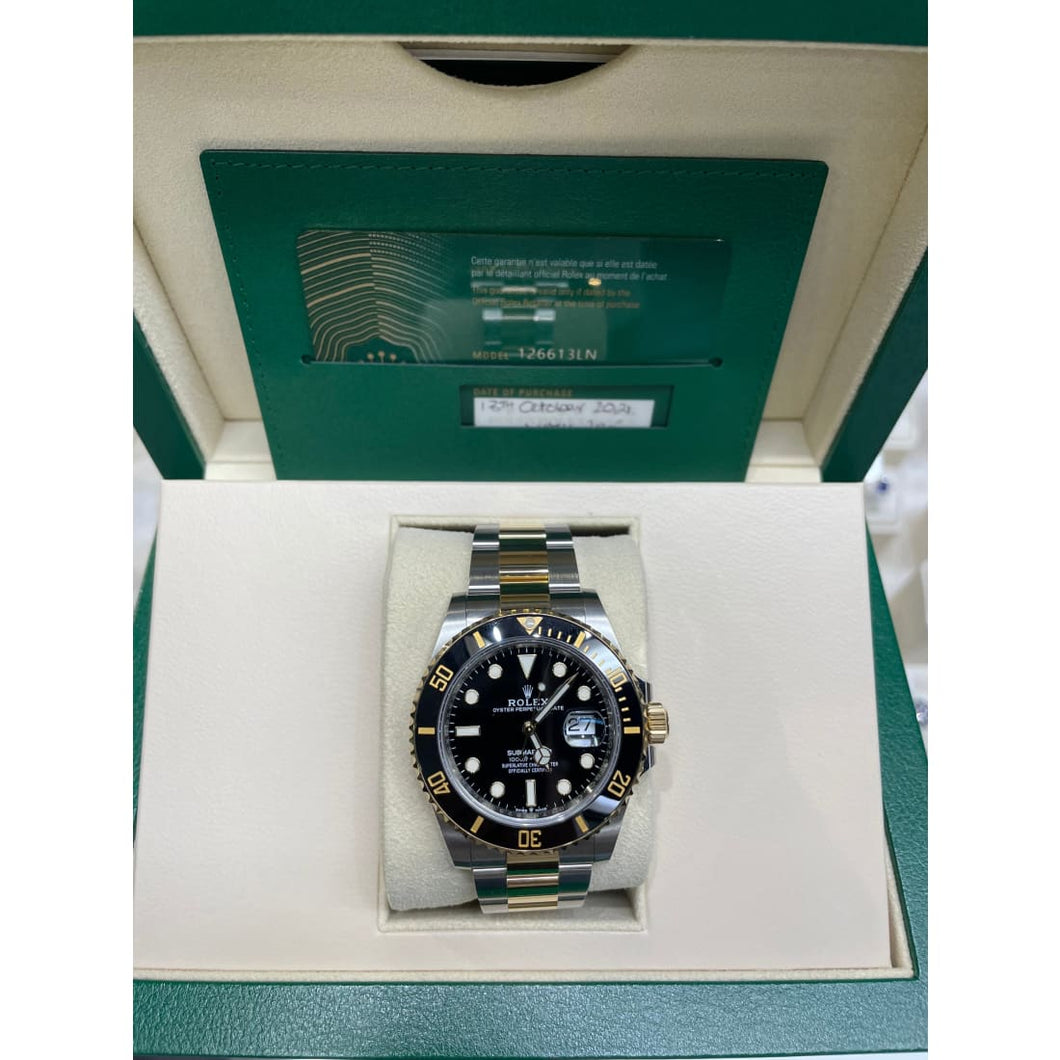Pre-Owned Rolex Submariner 2 Tone Watch - Watches