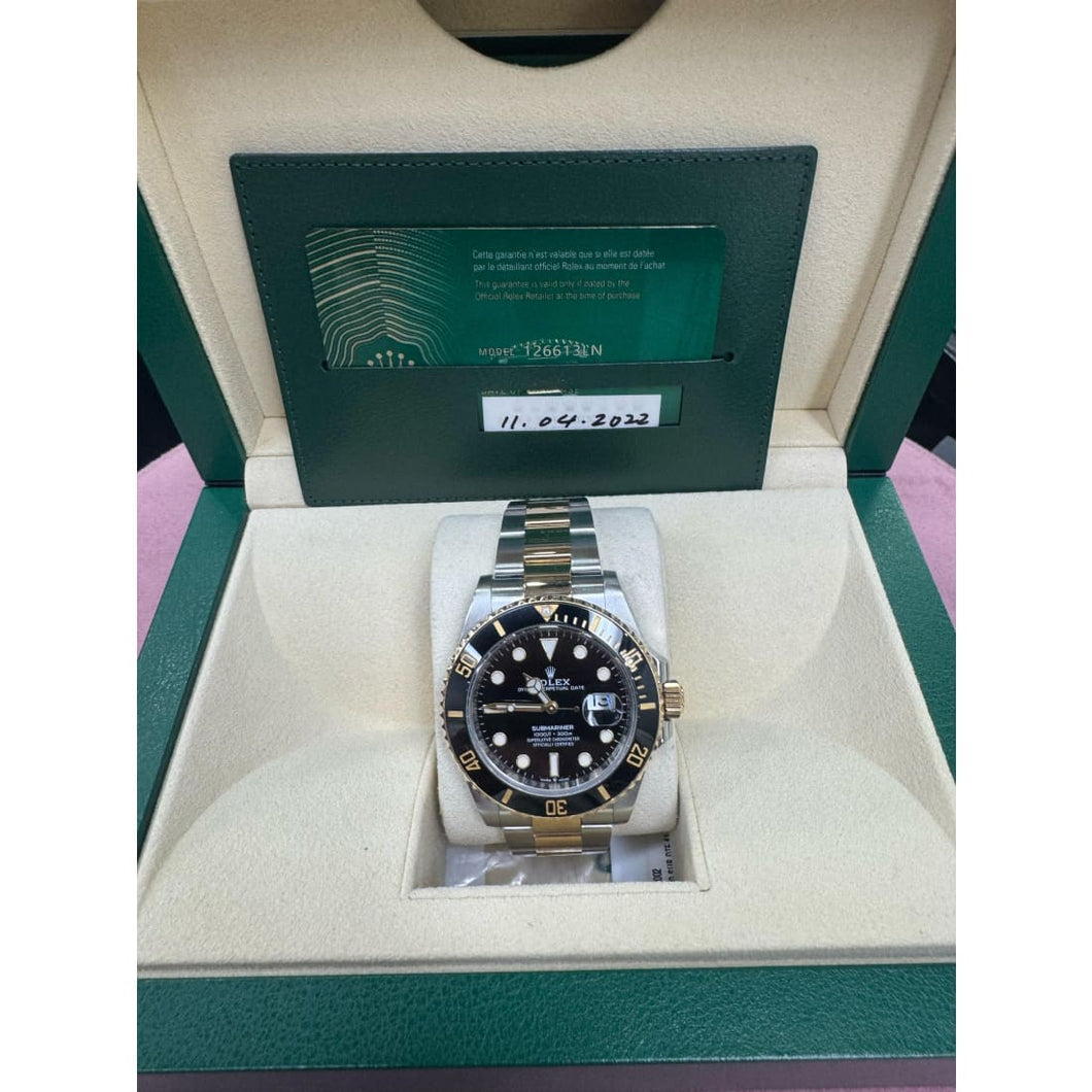 Pre-Owned Rolex Submariner 2 Tone Watch - Watches