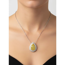 Load image into Gallery viewer, Yellow Diamond Necklace - Necklaces
