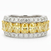 Load image into Gallery viewer, Yellow Diamond Ring - Rings
