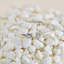 Load image into Gallery viewer, Round Baguette Oval Diamond Bangle - Empire Fine Jewellers
