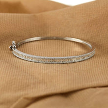 Load image into Gallery viewer, Round and Baguette Diamond Bangle - Empire Fine Jewellers
