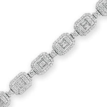Load image into Gallery viewer, Diamond Baguette Bracelet - Jewelry
