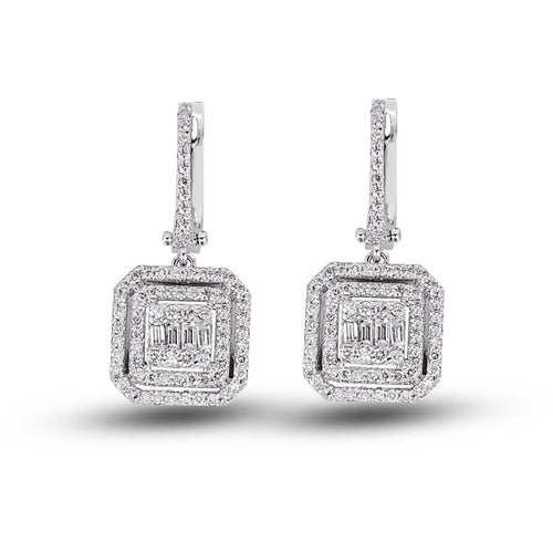 Baguette Diamond Earring - Jewelry