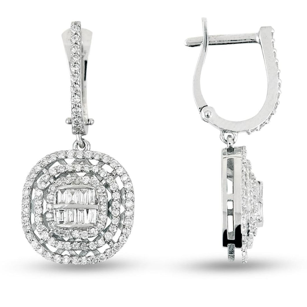 Baguette Diamond Earring - Jewelry