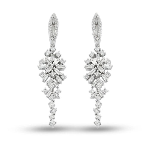 Baguette Diamond Earring - Jewelry