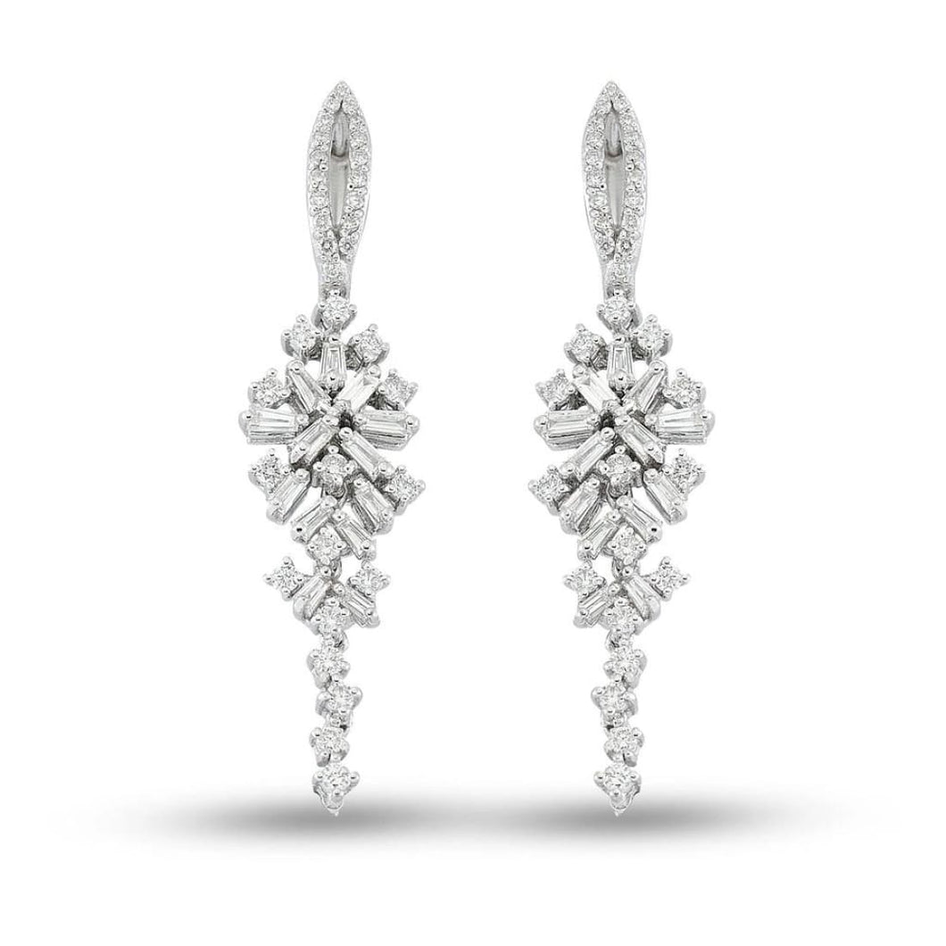 Baguette Diamond Earring - Jewelry