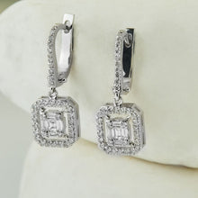 Load image into Gallery viewer, Baguette Diamond Earring - Jewelry
