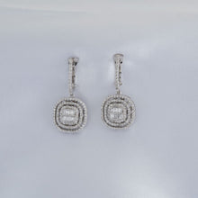 Load image into Gallery viewer, Baguette Diamond Earring - Jewelry
