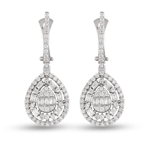 Baguette Diamond Earring - Jewelry
