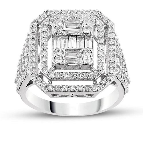 Baguette Diamond Ring - Jewelry