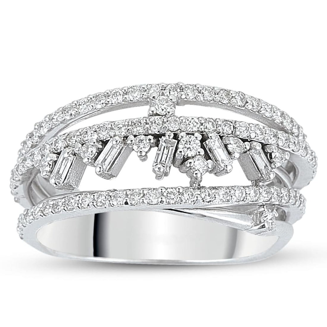 Baguette Diamond Ring - Jewelry