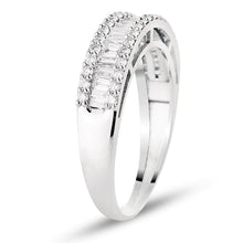 Load image into Gallery viewer, Diamond Baguette Ring - Jewelry
