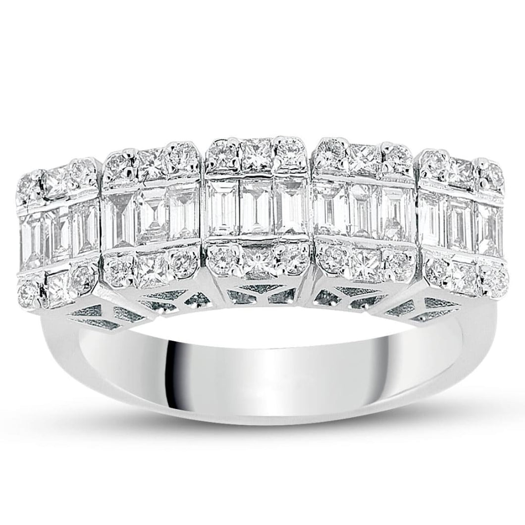 Diamond Baguette Ring - Jewelry