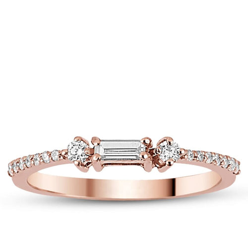 Baguette Diamond Ring - Jewelry