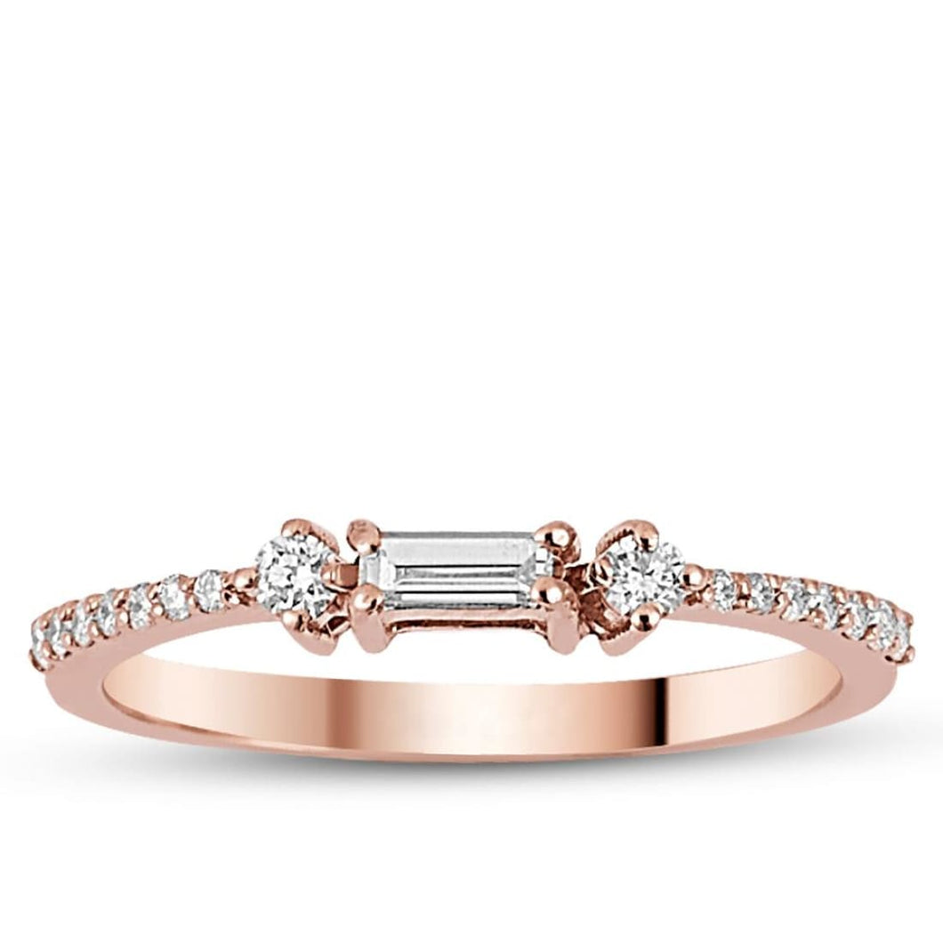 Baguette Diamond Ring - Jewelry