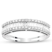 Load image into Gallery viewer, Diamond Baguette Ring - Jewelry
