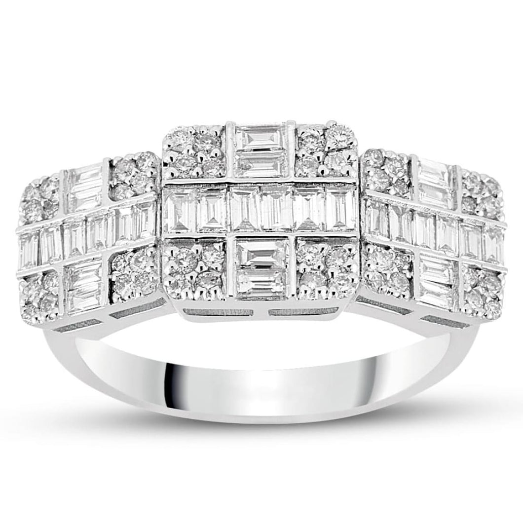 Baguette Diamond Ring - Jewelry