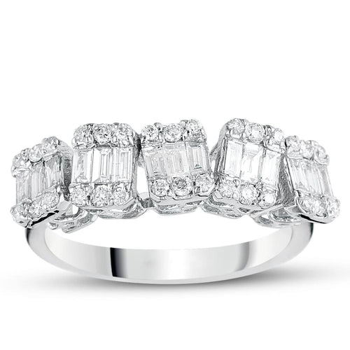 Diamond Baguette Ring - Jewelry