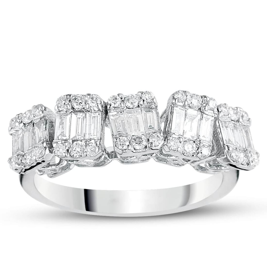 Diamond Baguette Ring - Jewelry